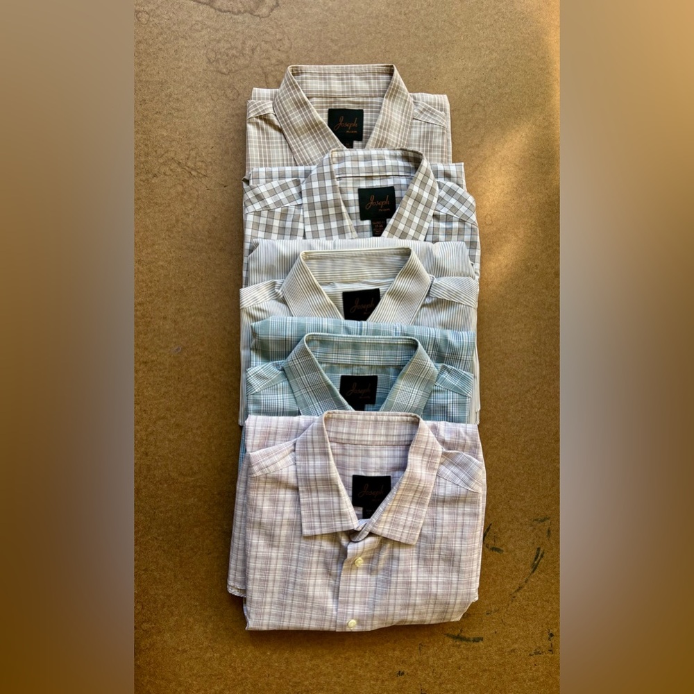 Bundle of 5 Joseph by Jos A Banks Tailored Fit Shirts